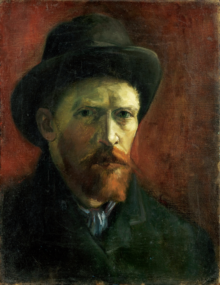  文森特·威廉·梵高  Vincent Willen Van Gogh —— 自画像 (21)